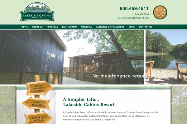 Coraline Child theme site design template sample