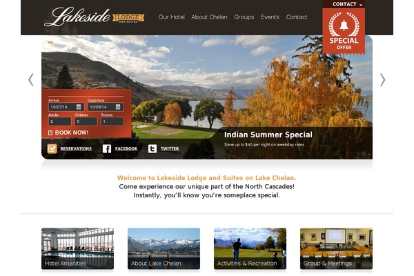 Guesthouse theme site design template sample