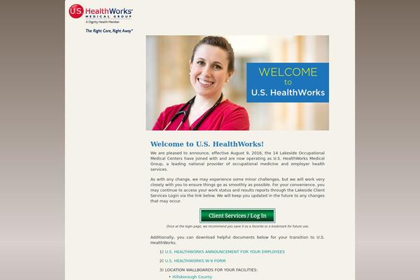 Lakeside theme site design template sample