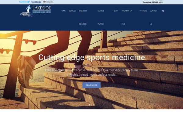 Bridge theme site design template sample