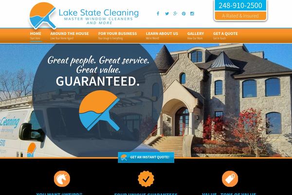 Site using Crumina-page-slider plugin