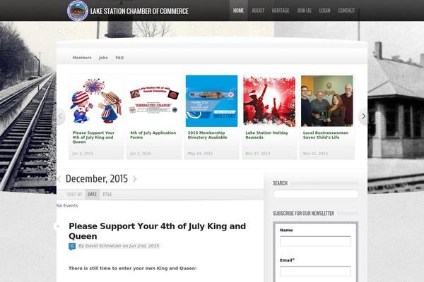 Site using Ajde-event-calendar plugin