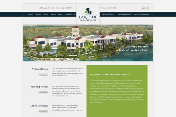 Lbs theme site design template sample