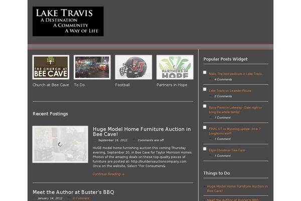 Modernize theme site design template sample