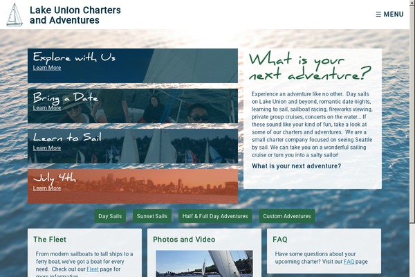 Luca theme site design template sample