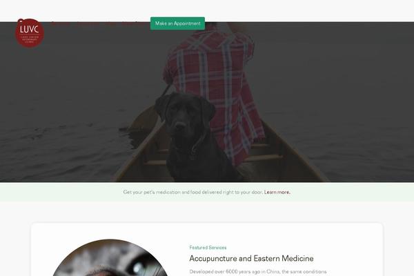Mana theme site design template sample