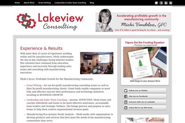 Get Noticed theme site design template sample