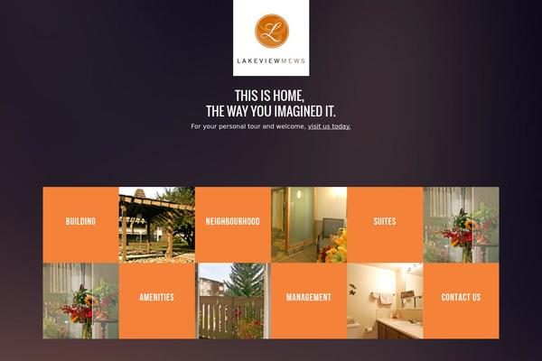 Argo theme site design template sample