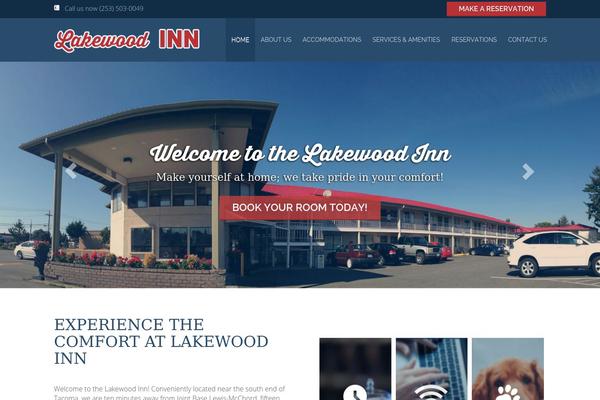 Roots theme site design template sample