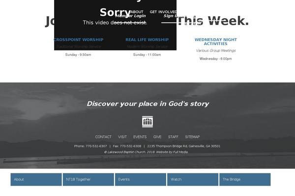 Site using Ccbpress plugin