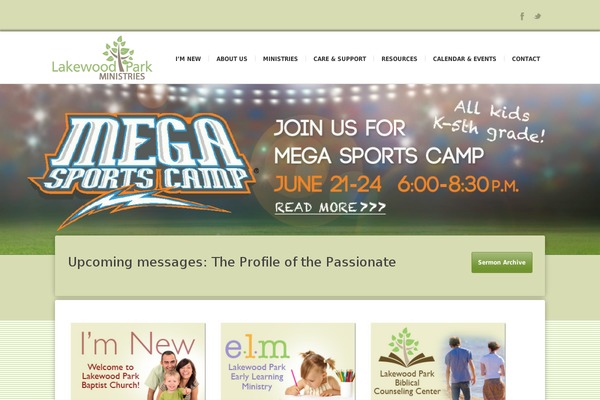 Incarnation theme site design template sample