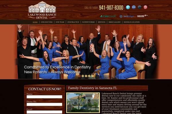 lakewoodranchdental.com site used Kanter