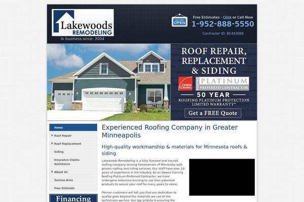 Custom theme site design template sample