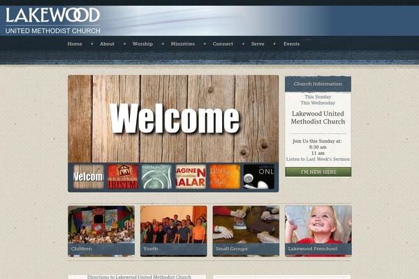 Ezekiel theme site design template sample