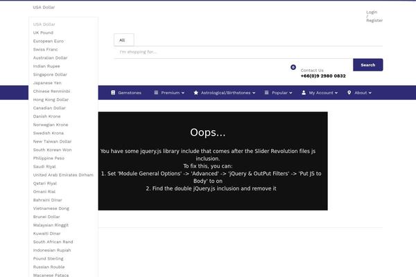 Site using Woo-variations-table-grid plugin