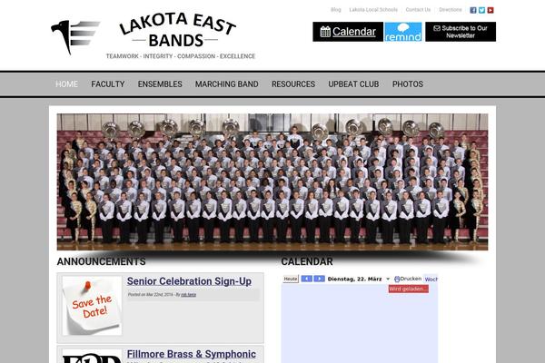 Academica Pro theme site design template sample
