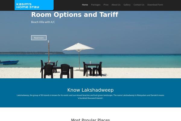 Travel theme site design template sample