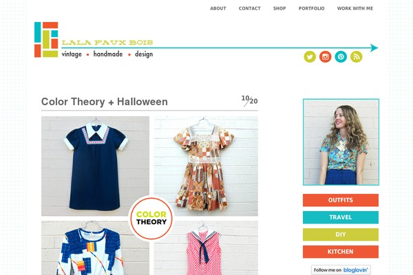 lalafauxbois.com site used Blockhead