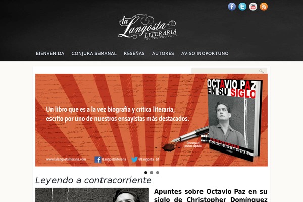 lalangostaliteraria.com site used Caja