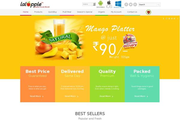 Agrofields theme site design template sample