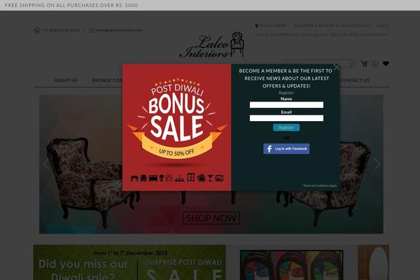 Site using Wpbingo plugin