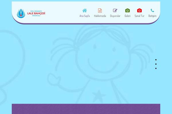 Wp-kindergarten theme site design template sample