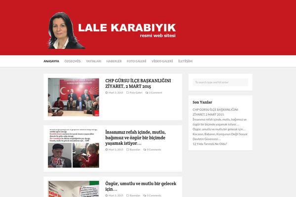 WPTuts theme site design template sample