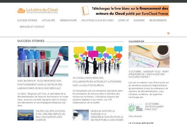 lalettreducloud.com site used Accesspress-mag-pro
