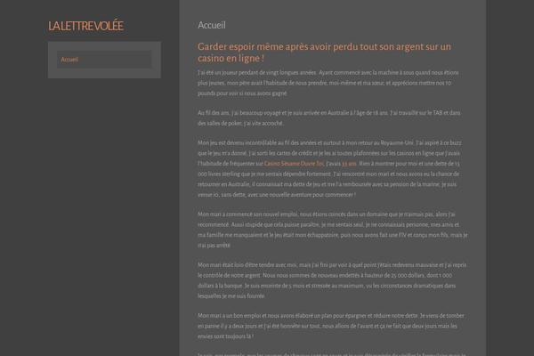 Storto theme site design template sample