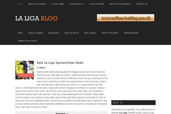 Magazine Pro theme site design template sample