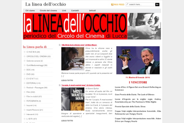 lalineadellocchio.it site used Wpremix