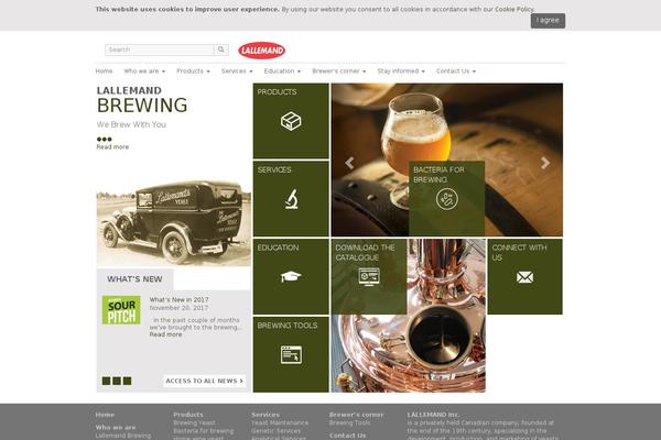 lallemandyeast.com site used Lallemand
