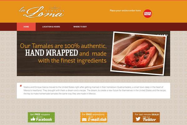 Flatastic theme site design template sample