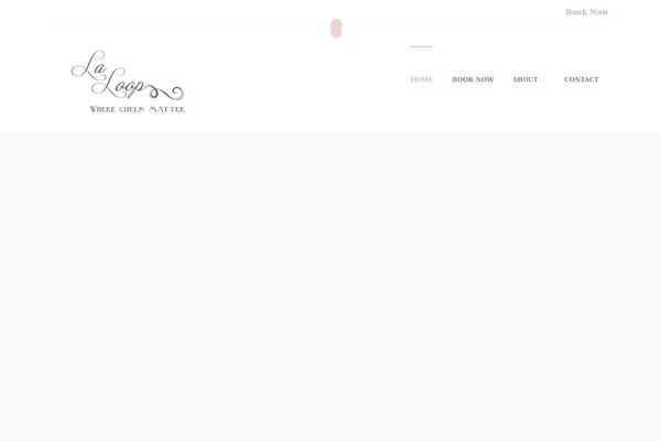 Hairsalon theme site design template sample