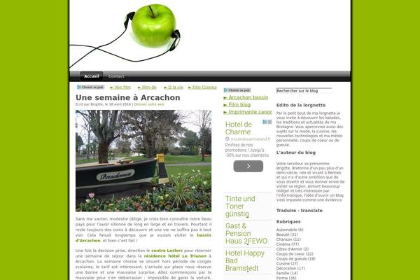 lalorgnette.fr site used Prosense