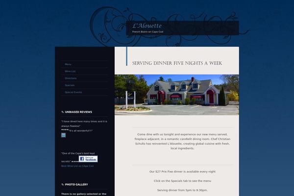 Dusk To Dawn theme site design template sample