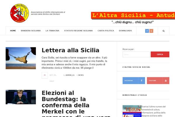 JustWrite theme site design template sample