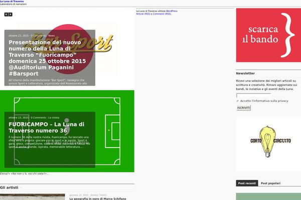 Unspoken theme site design template sample