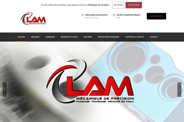 Realfactory theme site design template sample