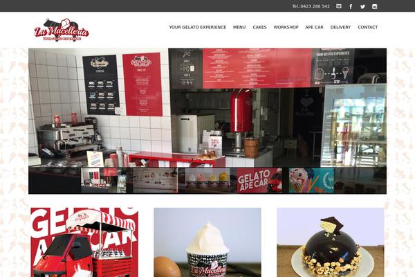Charitas Lite theme site design template sample