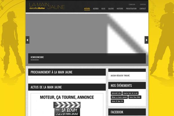 Rockit theme site design template sample