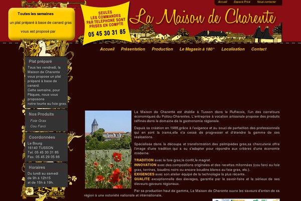 Default theme site design template sample