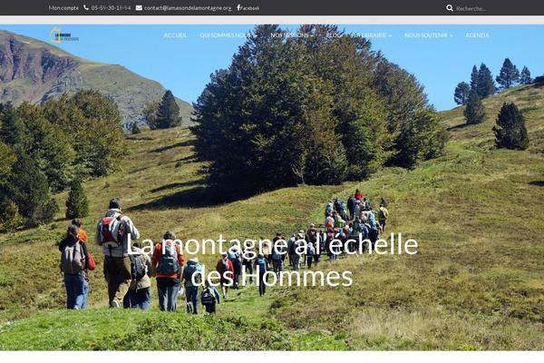 Hestia theme site design template sample