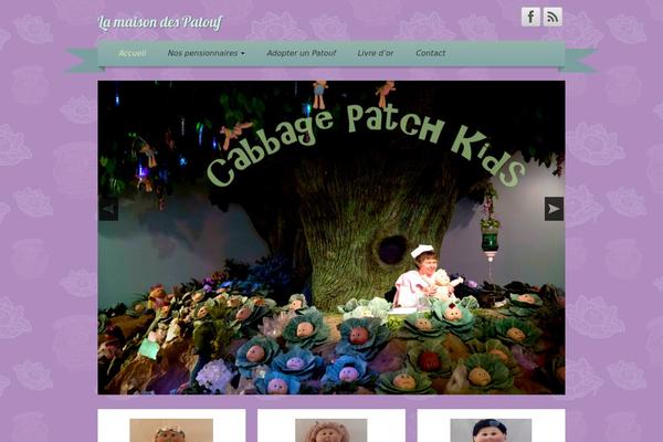 iRibbon theme site design template sample