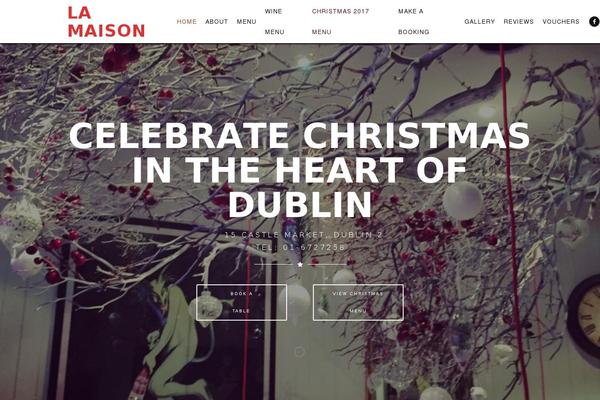 Scroller theme site design template sample