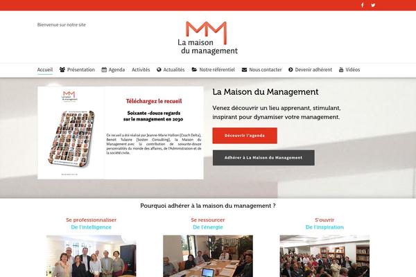 Dante theme site design template sample