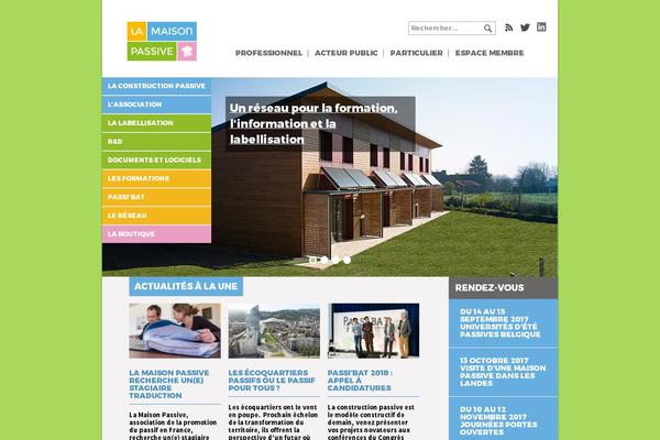 lamaisonpassive.fr site used Bones-cua