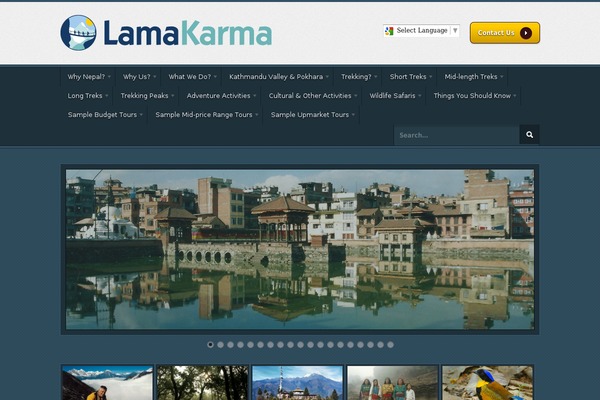 Empire theme site design template sample