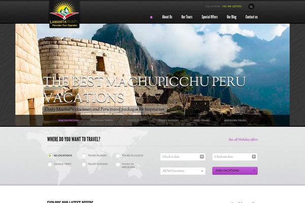 Site using Travel-booking plugin
