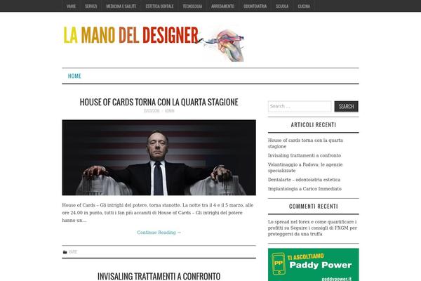 Fashionistas theme site design template sample